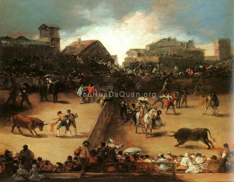 The Bullfight - 弗朗西斯科·德·戈雅